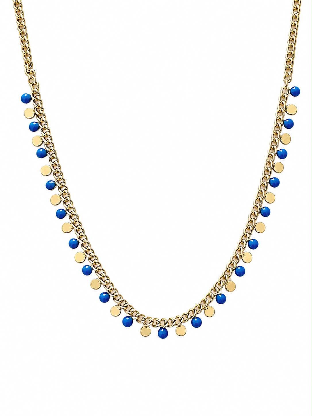 Aegean Breeze Gold Plated Necklace