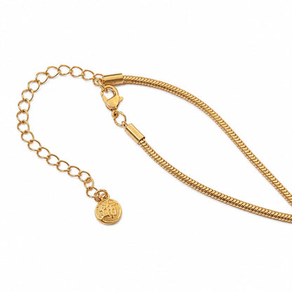 Ocean Whisper Pearl Effect Gold Plated Necklace